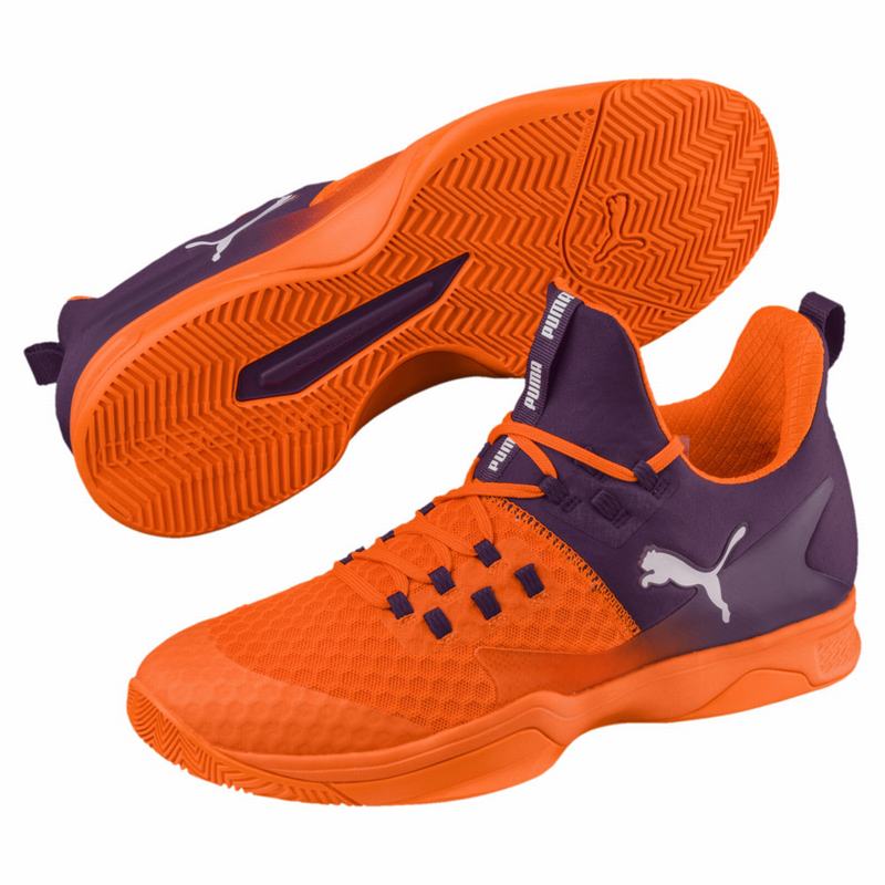 Chaussure De Sport Puma Rise Xt 3 Homme Orange/Violette/Blanche Soldes 814WHFUN
